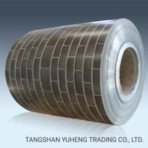 Brick Style Decoration Material PPGI Pre-Painted Galvanized Gi Color Steel Coil