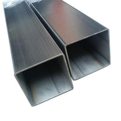 Welded Decorate Square Tube Stainless Steel 201 304 316 Hl Square Pipe for Handrail