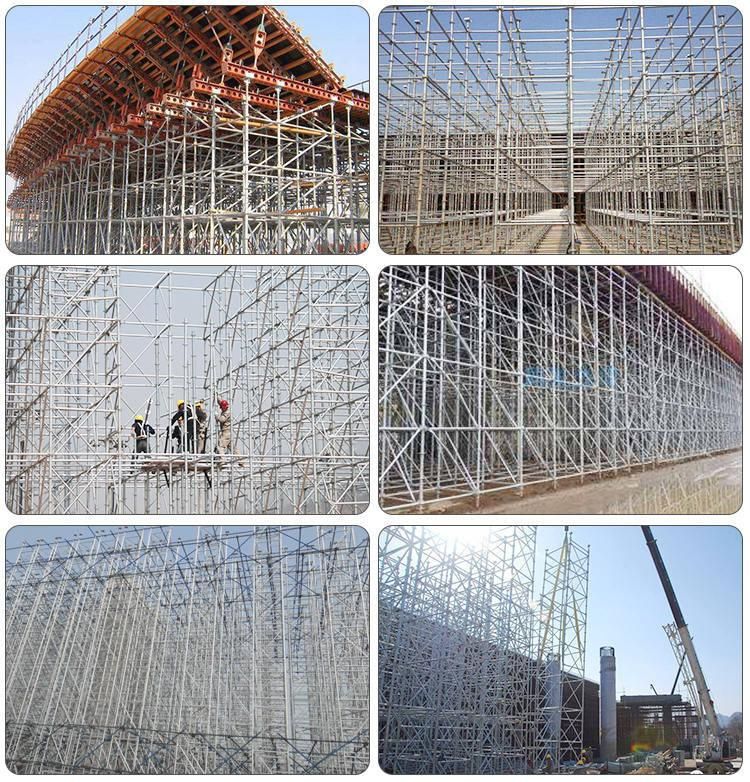 BS1387/BS1139/En39 1.5 Inch 48.3mm 48.6mm Hot DIP Galvanized Steel Scaffolding Tube/Carbon Pre Galvanized Steel Scaffolding Pipe for Construction