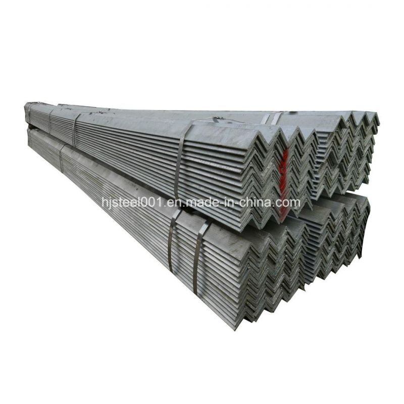 Q235B Hot Dipped Galvanized Supporting Steel Iron Angle Bar