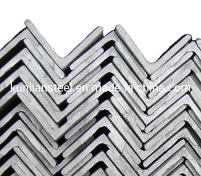 Equal Angle Iron Hot Rolled GB ASTM JIS DIN 201 202 301 304 304L 309S 310S 316 316L 317 317L 321 347 329 405 Angles Steel for Construction