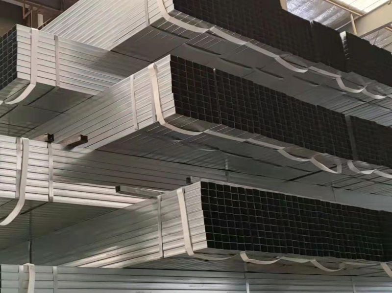 ASTM A36 50X50 Square Steel Pipe Weight Galvanized Square Pipe Shs Rhs 40X80 Gi Rectangular Square Hollow Section Tube