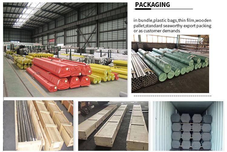 Bright Finished SS304 316 201 Stainless Steel Square Pipe Hollow Section Seamless Tube