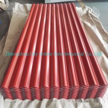 Chile 850mm Anti-Finger Print Az150g Afp Corrugated 5V Zincalum Roofing Sheet