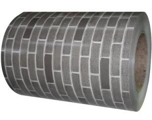 Color Coated Steel Coil Building Material Brick Pattern Coils
