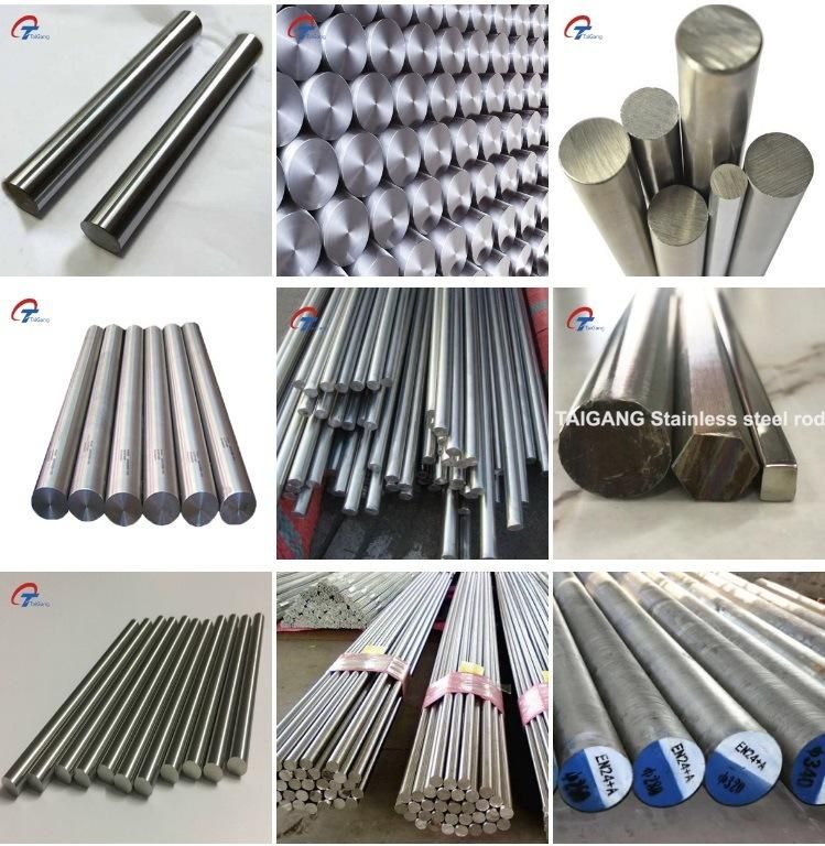 China Supplier High Quality Tisco Original ASTM SUS 304 316 Customize Stainless Steel Round Bar in Stock Price List