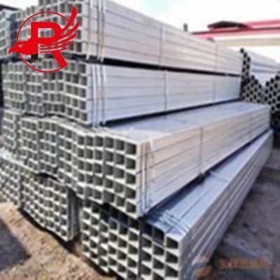 High Quality A36 Q195 Q235, Q345 Galvanized Square Steel Pipe Hot DIP Galvanized Square Steel Tube for Construction, Decoration