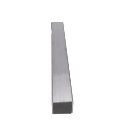 201 Stainless Steel Square Tube with Curtain Rod Tube 19mm Handrail