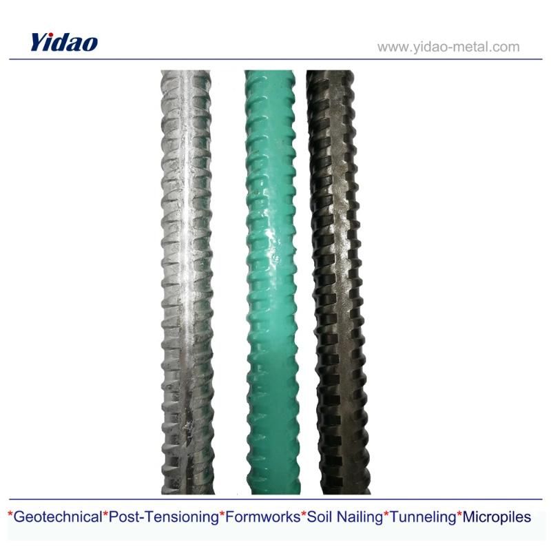 B500 D25 Thread Bar for Rock Bolts in Mining