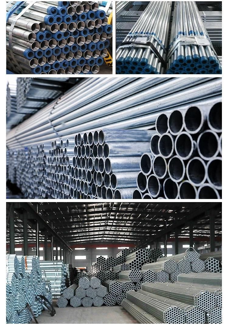 Cold Rolled Hot Welding Gi Tube Round Galvanized Steel Pipe