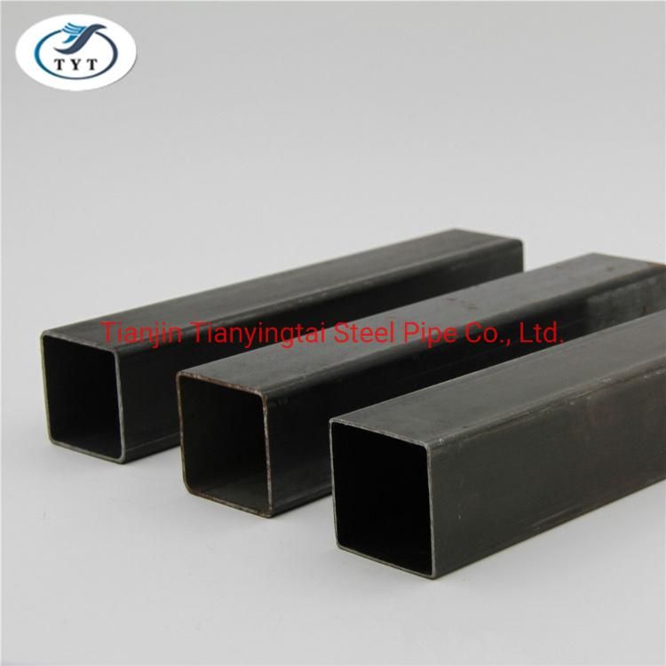 Shs Black Welded Steel Pipe Hollow Section