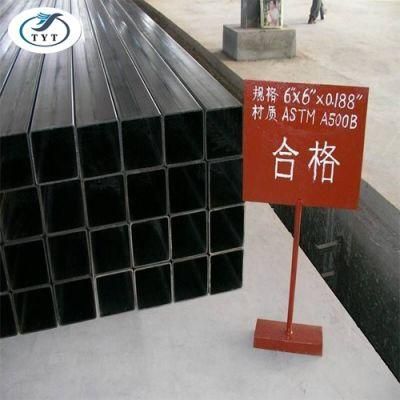 ASTM Structure Tube Carbon Square Pipe in China Price