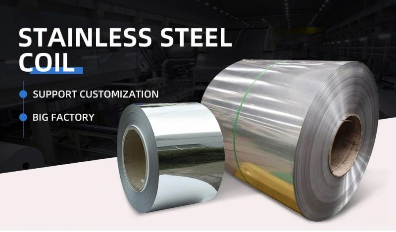 Anti Corrosion PVD Cold Roll Slit Edge JIS AISI ASTM DIN 201 316ti 1.4529 1.4301 430 304L 4FT 5FT 1250mm 1500mm Stainless Steel Coil