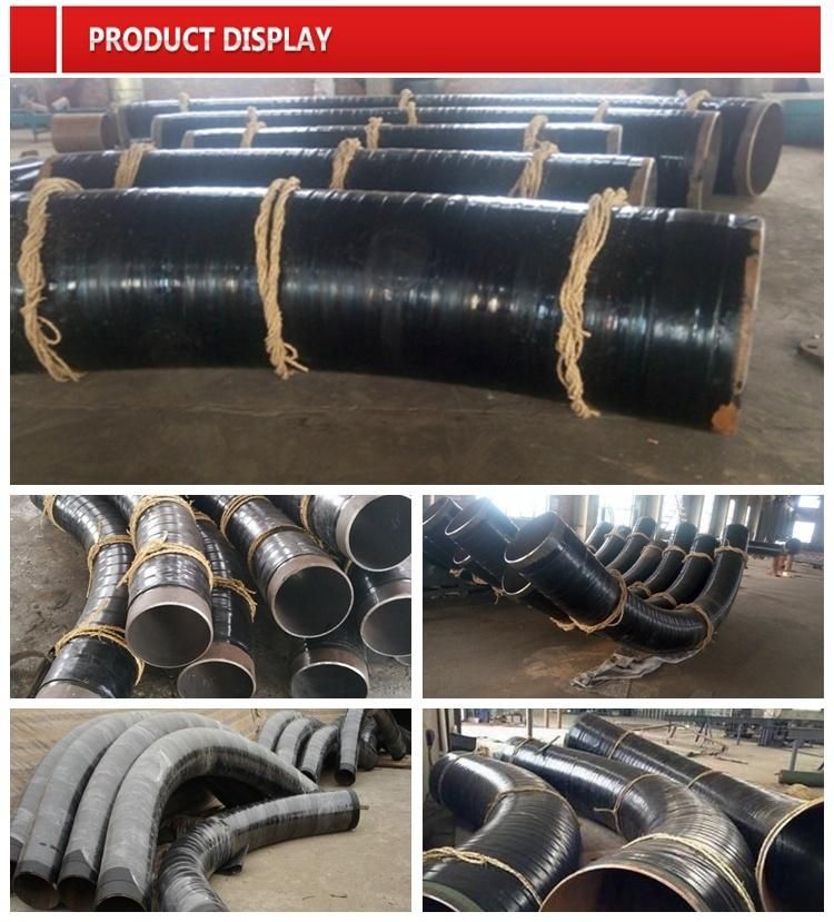 API 5L X65 5D Tangent Length 3lpe Coating Induction Bend