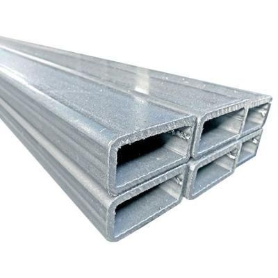 ASTM A53 Zinc Coated Q235 Q345 Hot Dipped Galvanized Steel Tube Hollow Section Rectangular Pipe Galvanized Square Gi Pipe