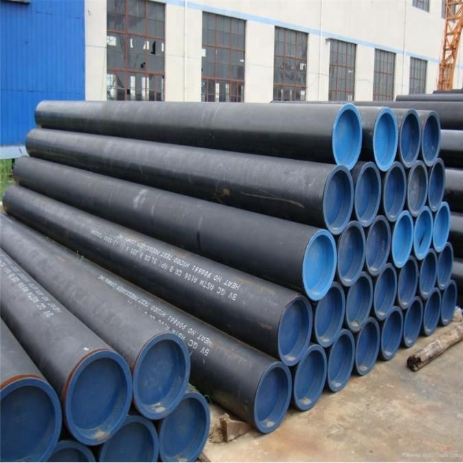 ASTM A53 Gr. B API 5L Seamless Round Black Carbon Steel Tube Carbon Steel Pipe Q195 Q235 Q345