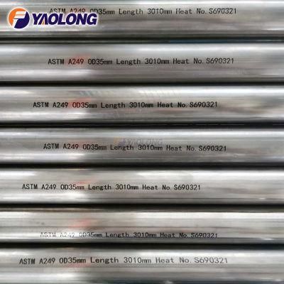 ASTM A249 Plasma Arc Welded Ss Tube 304 304L