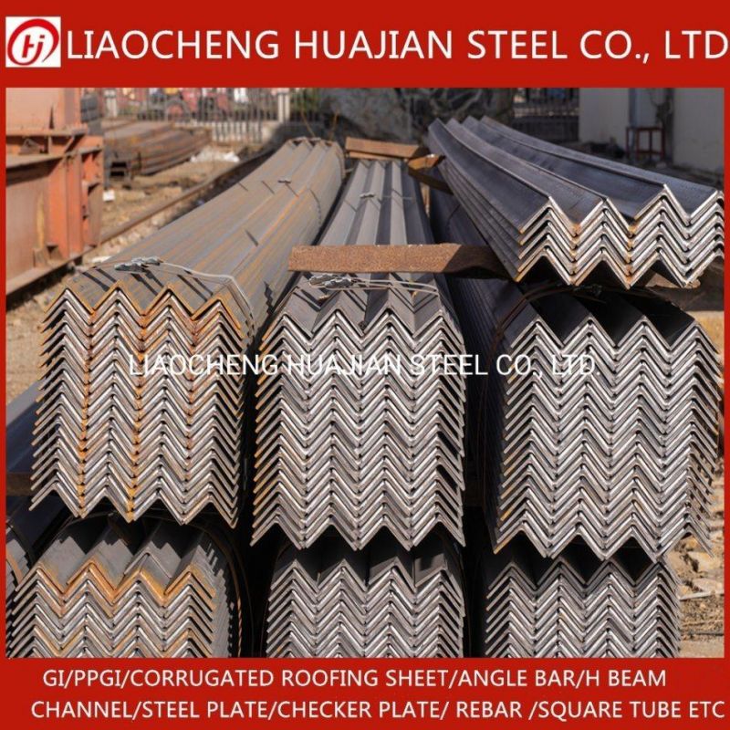 Factory Wholesale Construction Galvanized Steel Angle Standard Sizes