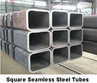 Hot Sale Low Carbon Steel Hot DIP Galvanized Carbon Steel Seamless Pipes and Tubes Seamless Square Tube Galvanized Seamless Square Tube Profiles Square Tube