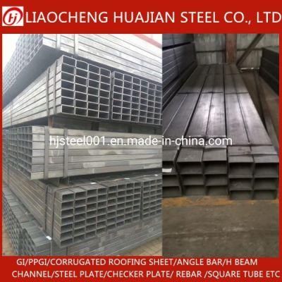 Welded 150X150 Iron Square Rectangular Construction Pipe Tube