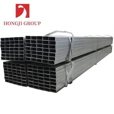 Building Material Hot Galvanized Square Steel Pipe Gi Steel Pipes Has Various Sizes for Shelter Structure