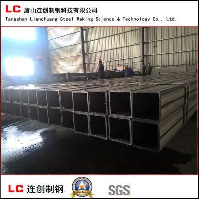 300mmx300mm Black Rectangular Steel Tube