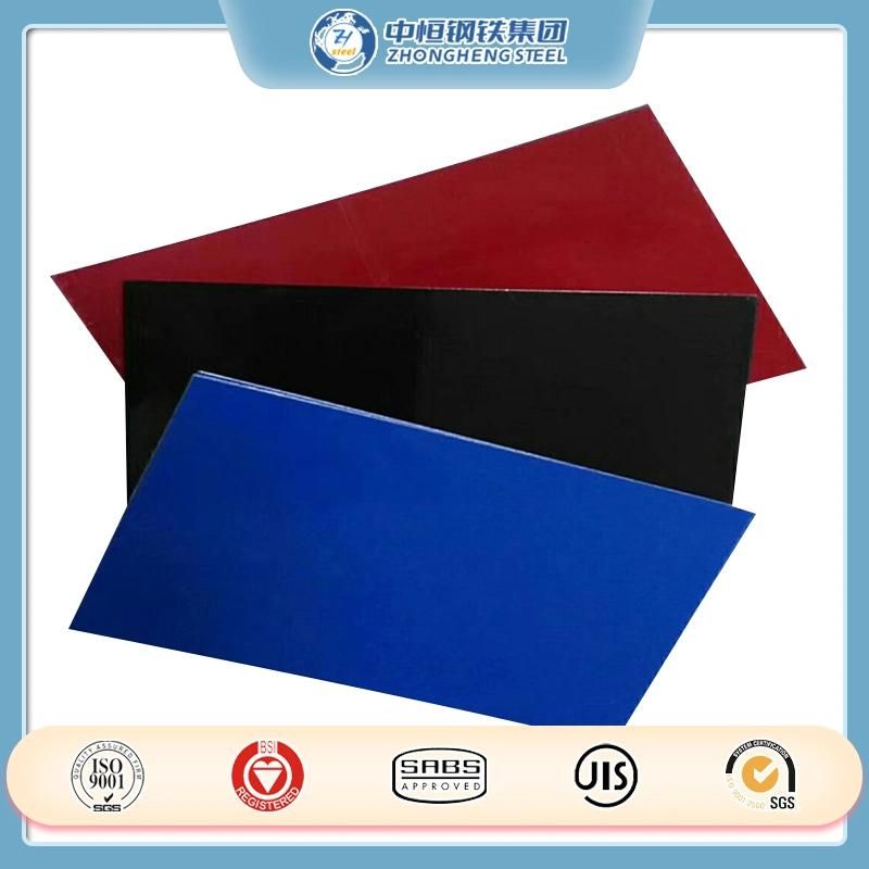Cold Rolled Series Carbon AISI PPGI Color Coated Gi Galvanized Roofing Steel Sheet
