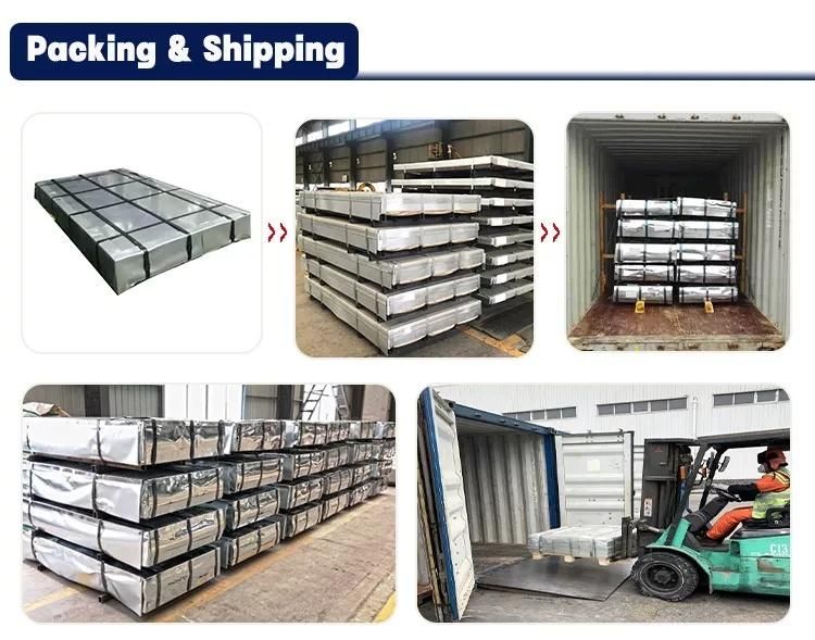 Galvanized Steel Plate for Building Material Steel Products Roof Tile