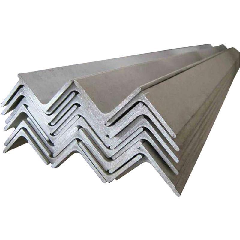 China Factory Supplier Q235 Ss400 Angle Steel Frame 75X75mm 100 X 100mm Black Angle Steel Bar