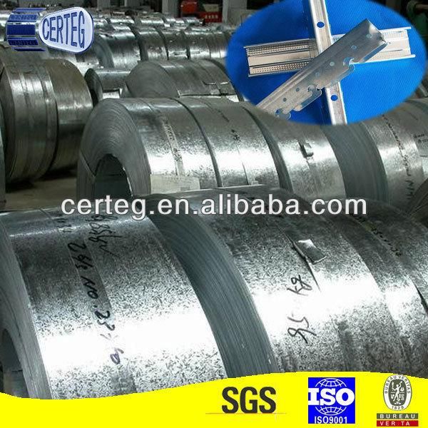 China CR steel strip carbon GI strip galvanised zinc 150g coated  cold rolled metal for roofing sheet