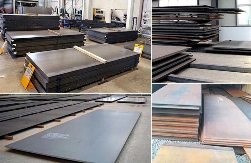 ASTM SA283 Gr. C SA516 Gr60 Gr70 Black Steel Plate / Mild Steel Plate