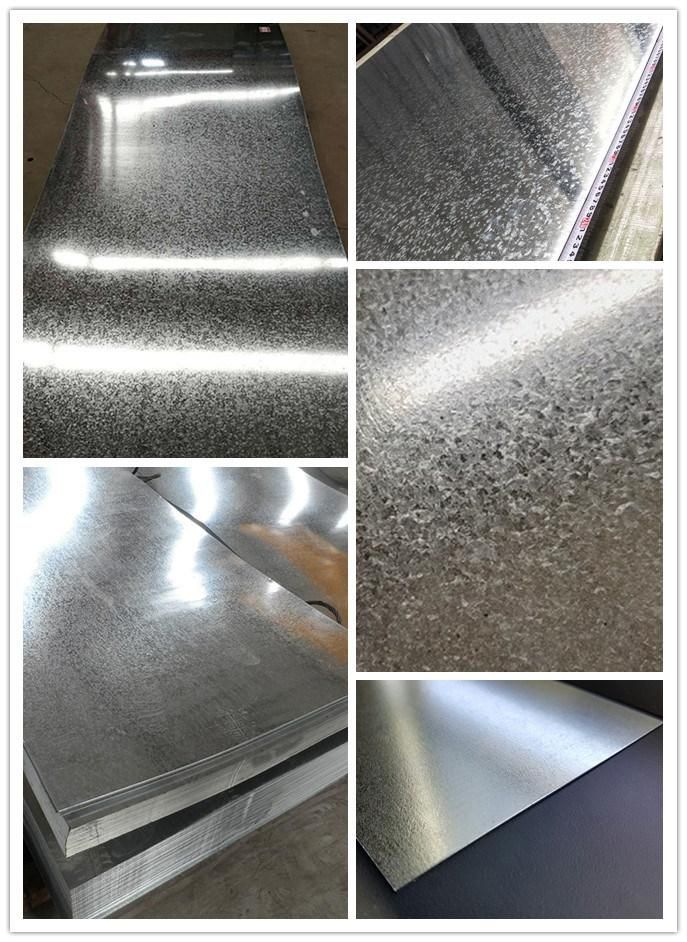 JIS Negotiate Zhongxiang Standard or as Customer Sheet Galvanized Steel Plate