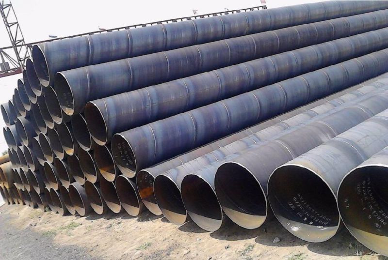 API 5L Large Diameter Mild Carbon Spiral Welded Steel Pipe SSAW Pipe for Greenhouse