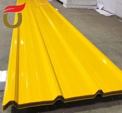 Factory Directly Price Color Coated Galvanized Corrugated Steel Iron Roofing Sheet Sheet