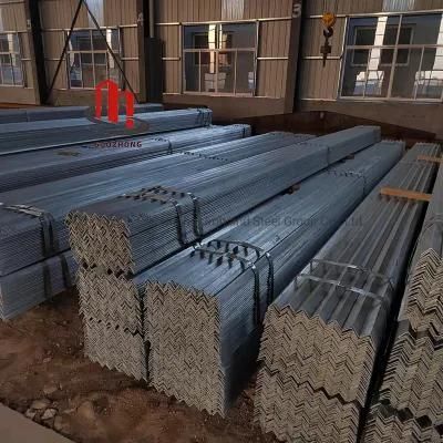 Ss400 Steel Angle Bar Guozhong Hot Rolled Carbon Alloy Steel Angle Bar for Sale