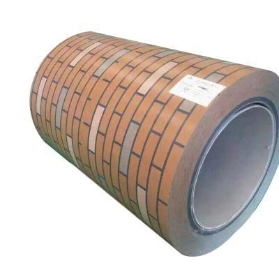 3D Wooden Pattern PPGI PPGL Prepainted Wood Grain PPGL Color Laminated Sheet for Wall Profiles Fence Panel