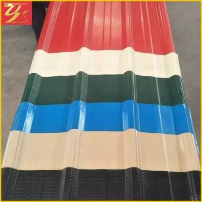 PPGI Zinc Coated Colorful Roofing Steel Corrugated Sheet Metal Roofing