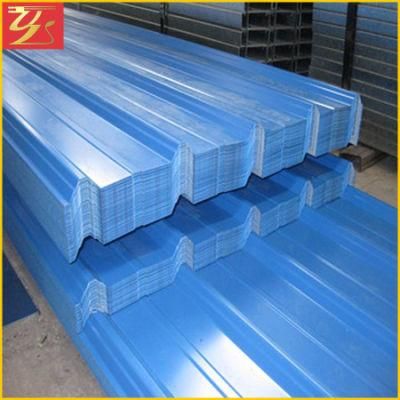 0.6mm Thick Prepainted Corrugated Steel Roofing Sheet Price