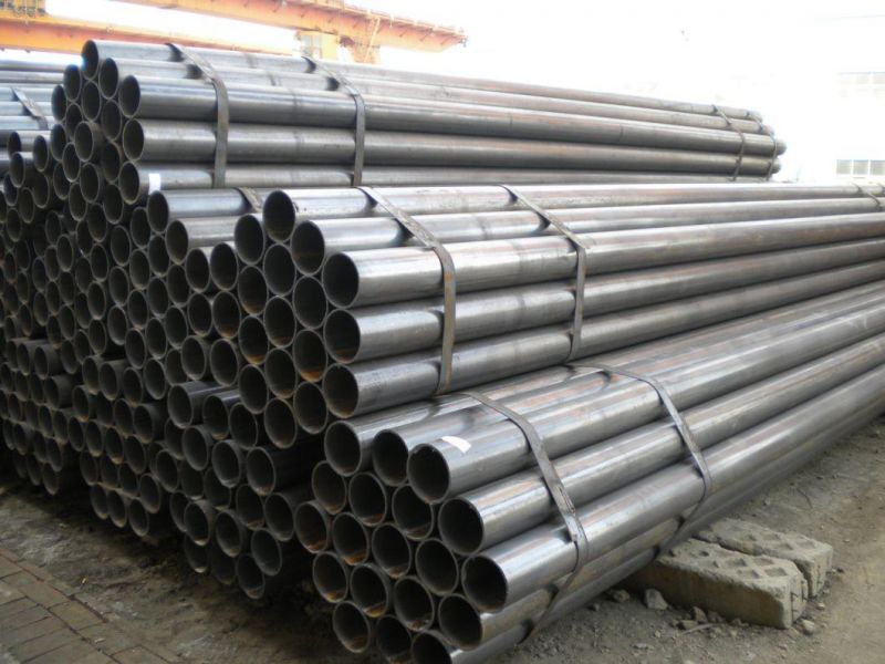 En10255 BS1387 ASTM A53 A106 API 5L Gr. B Ms/Gi/Oiled/Painted Hollow Section Carbon ERW Steel Pipe Welded Round Pipe