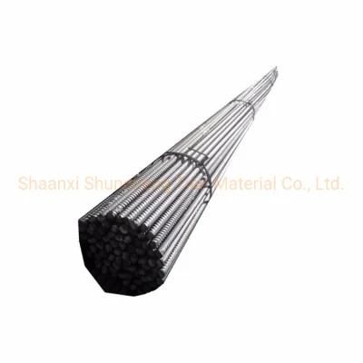 Deformed Steel Bar Iron Rods 10mm 12mm 16mm 20mm 25mm HRB400 500b ASTM A615 Grade 60 40 Rebar for Concrete Buildings