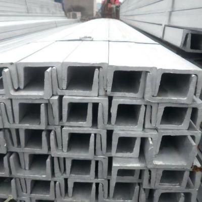 Best Selling High Strength Galvanized Channel Steel Zinc Coated C Channel Steel U Channel Steel for Building Construction