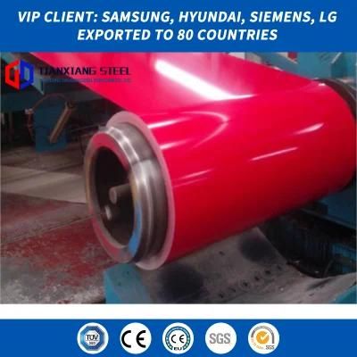 Roofing Iron Sheet Material PPGI Coils, Color Coated Prepainted Steel Coil PPGI Price