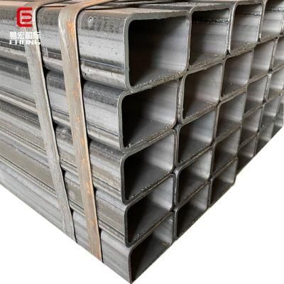 Ms Hot Rolled Black Carbon Square Hollow Section Steel Pipe Tube China Factory