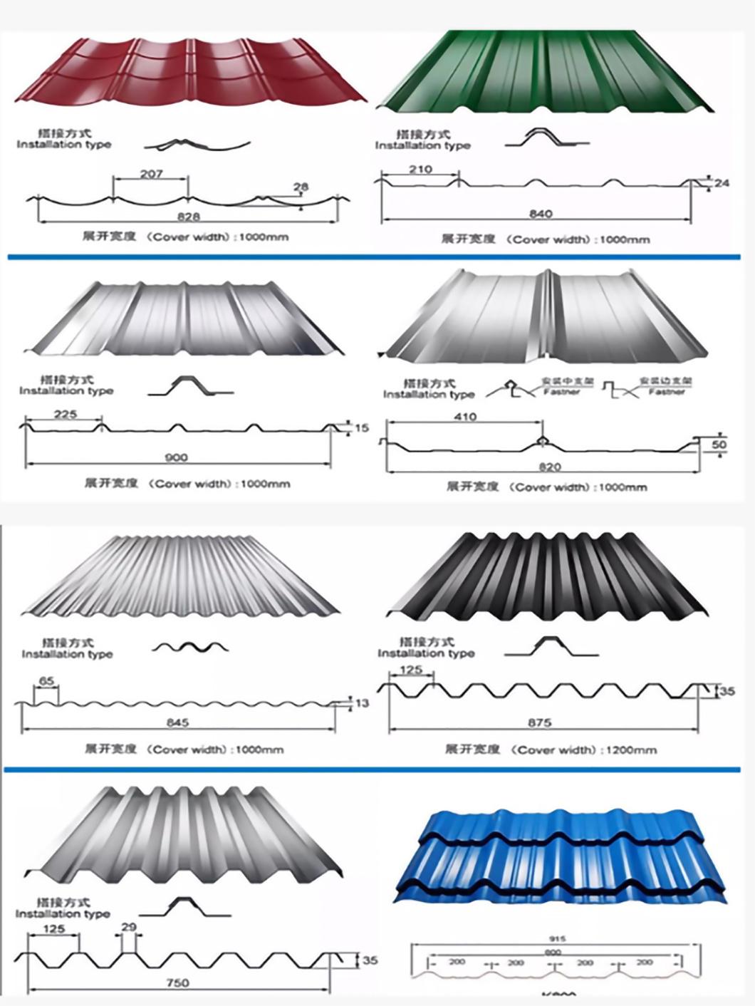 Low Price Per Sheet Colorful Sheets PPGI Roofing Steel Sheet