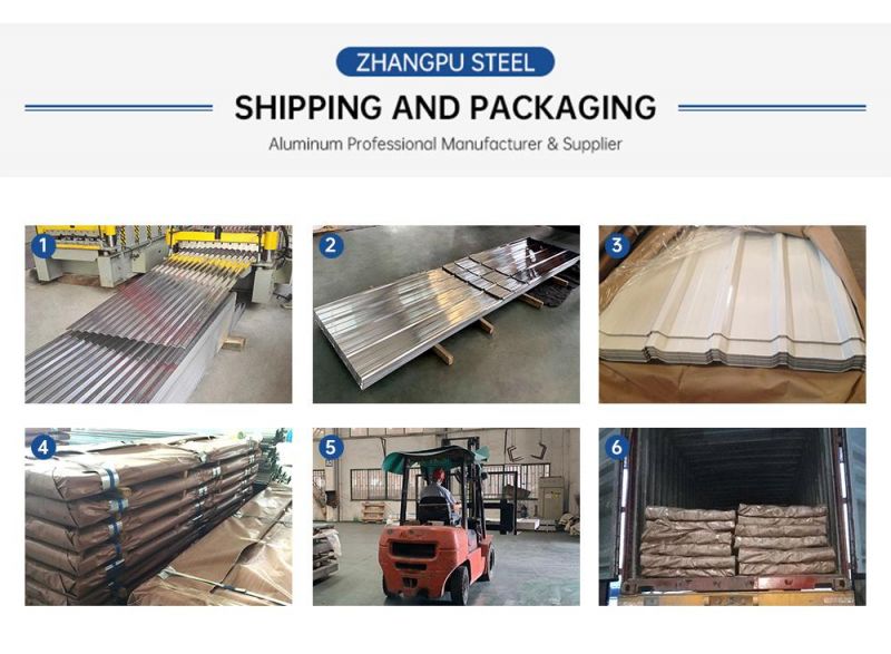 Building Roof Aluminum Tile Alloy Profile 1050 3004 5252