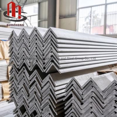 Top Selling Stainless Steel Angle Guozhong Cold Bending Stainless Steel Angle in Stock
