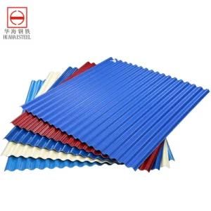 Building Material Prepainted Color Coated Corrugated Galvanized Steel Roofing Sheet (GI/PPGI)