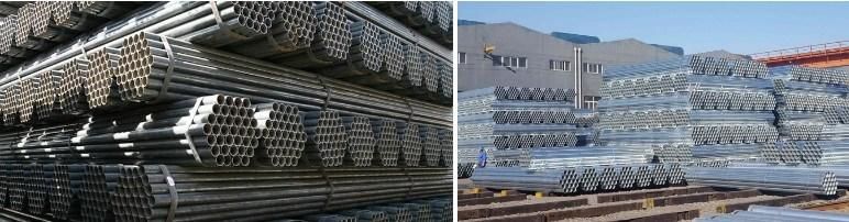 Top 500 China Youfa Hot Dipped Galvanized Steel Pipe Zinc Coating: 200GSM