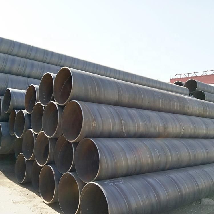 SSAW ASTM A252 Standard Spiral Steel Pipes Piling Pipes for Bridge / Port Constructions,