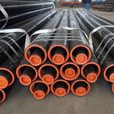 Wholesaler API 5L/A53/A106 Black Panting Bevel Seamless Carbon Steel Pipe Structural Seamless Steel Pipe